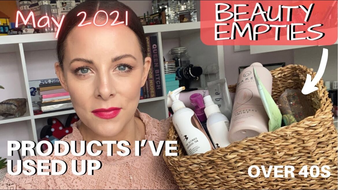 PRODUCT EMPTIES MAY 2021 | Beauty Products I've used up | UK Faves for 40 plus |