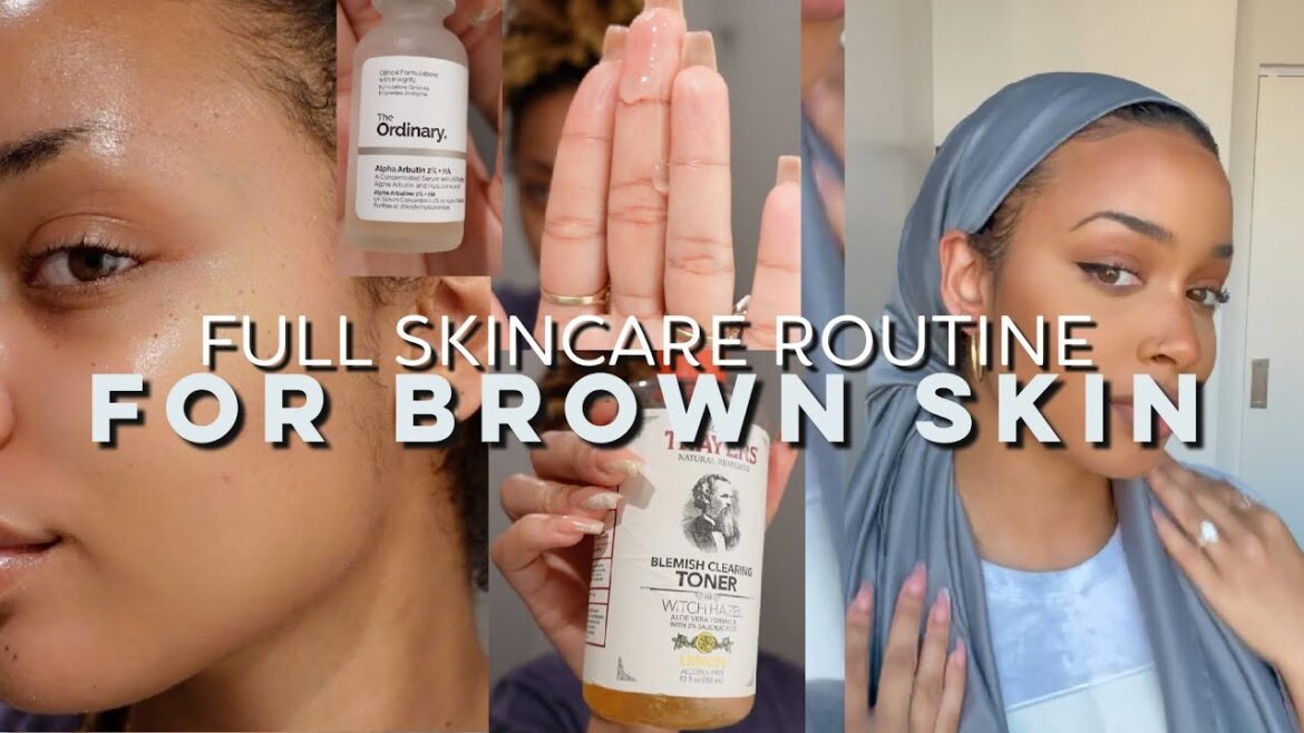 Full Skincare Routine (AM and PM) for Acne and Hyperpigmentation on Brown/Melanated Black Skin Full Skincare Routine (AM and PM) for Acne and Hyperpigmentation on Brown/Melanated Black Skin