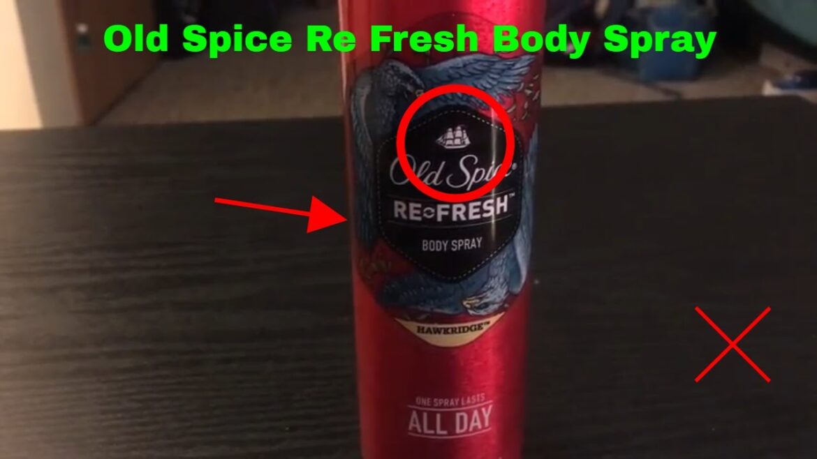 ✅  How To Use Old Spice Re Fresh Body Spray Review