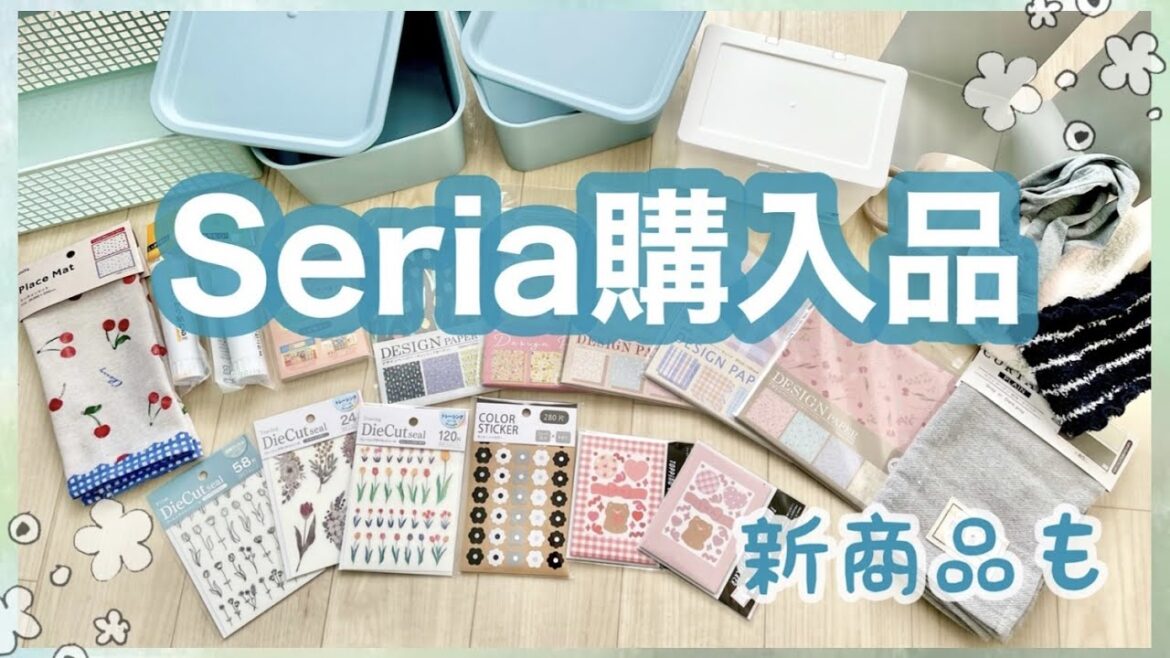 【購入品紹介】seria大量購入♡紙ものストック収納【100均】【セリア】