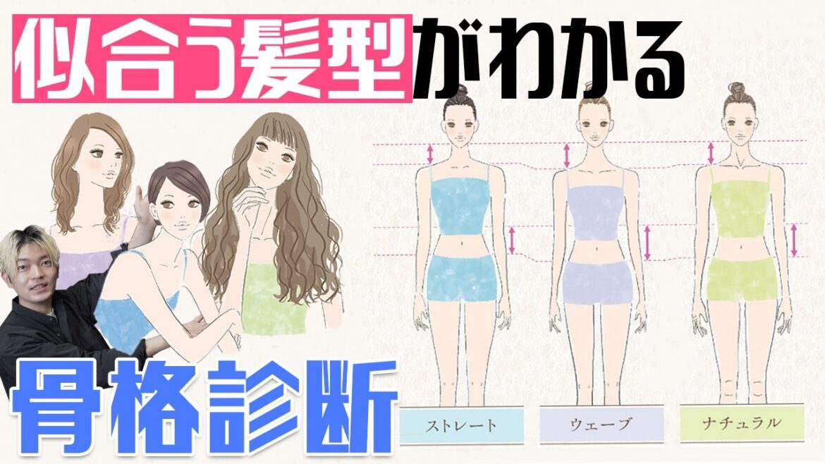 【骨格診断×髪型】似合うヘアスタイルは骨格のタイプによって変わります! 【骨格診断×髪型】似合うヘアスタイルは骨格のタイプによって変わります!