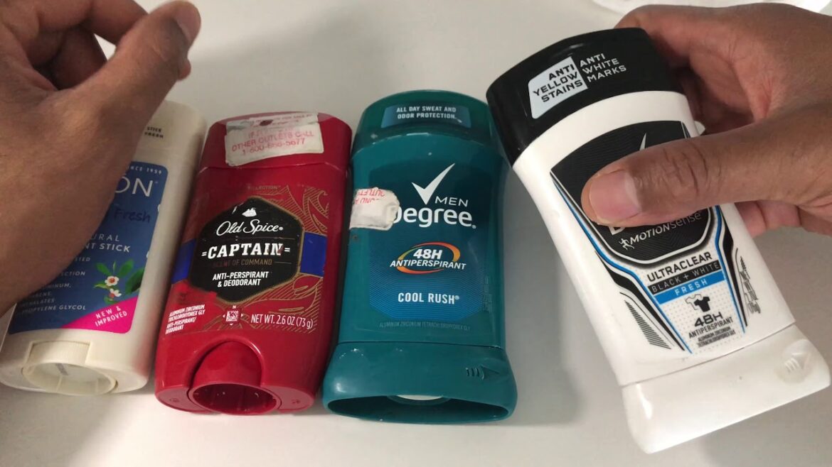 Old Spice Deodorant Versus a Hippie Deodorant