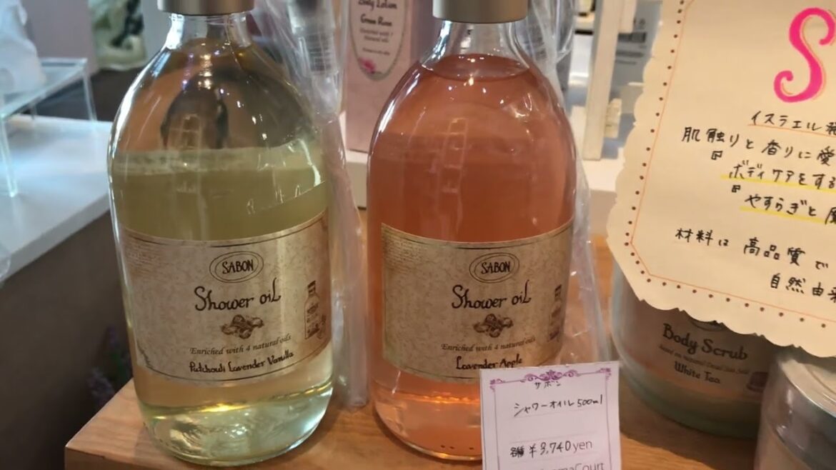 SABON シャワーオイル🧖‍♀️✨