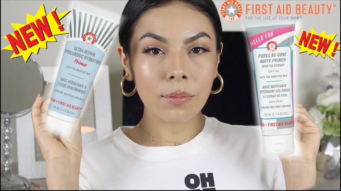 TESTING OUT FIRST AID BEAUTY'S NEW MAKEUP PRIMERS!