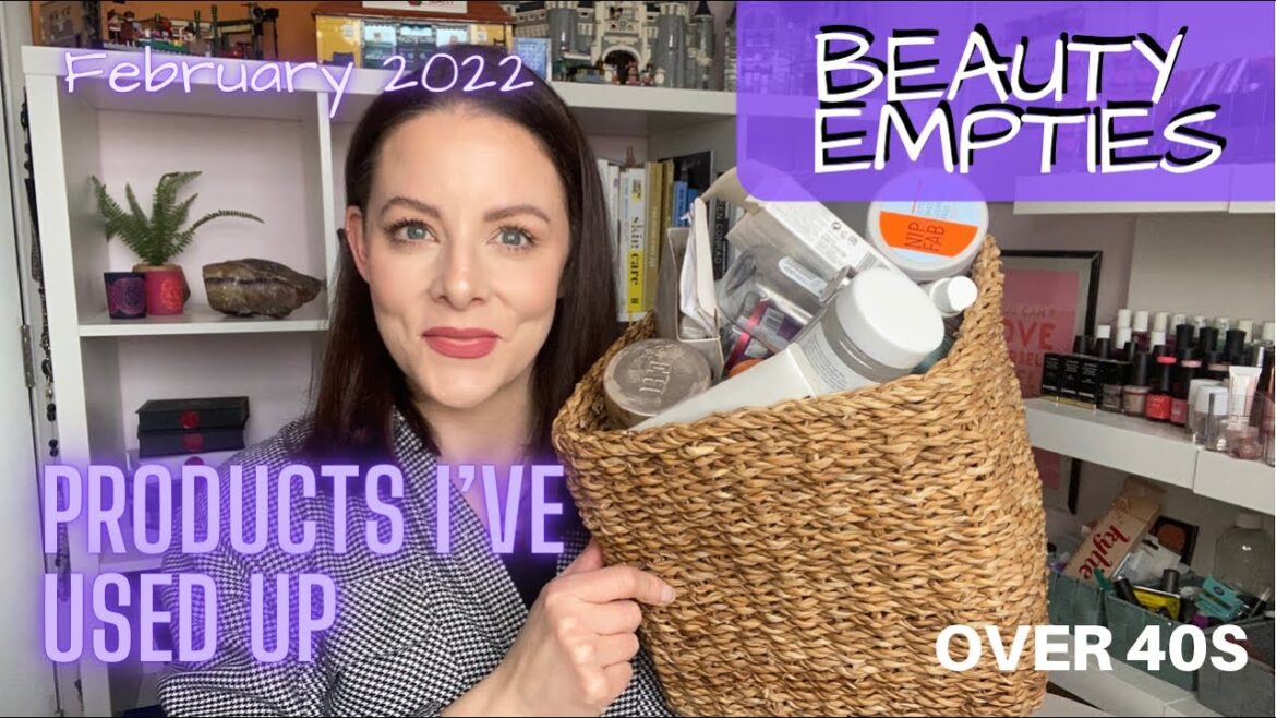 PRODUCT EMPTIES FEBRUARY 2022 | Beauty Products I've used up | UK Faves for 40 plus PRODUCT EMPTIES FEBRUARY 2022 | Beauty Products I've used up | UK Faves for 40 plus