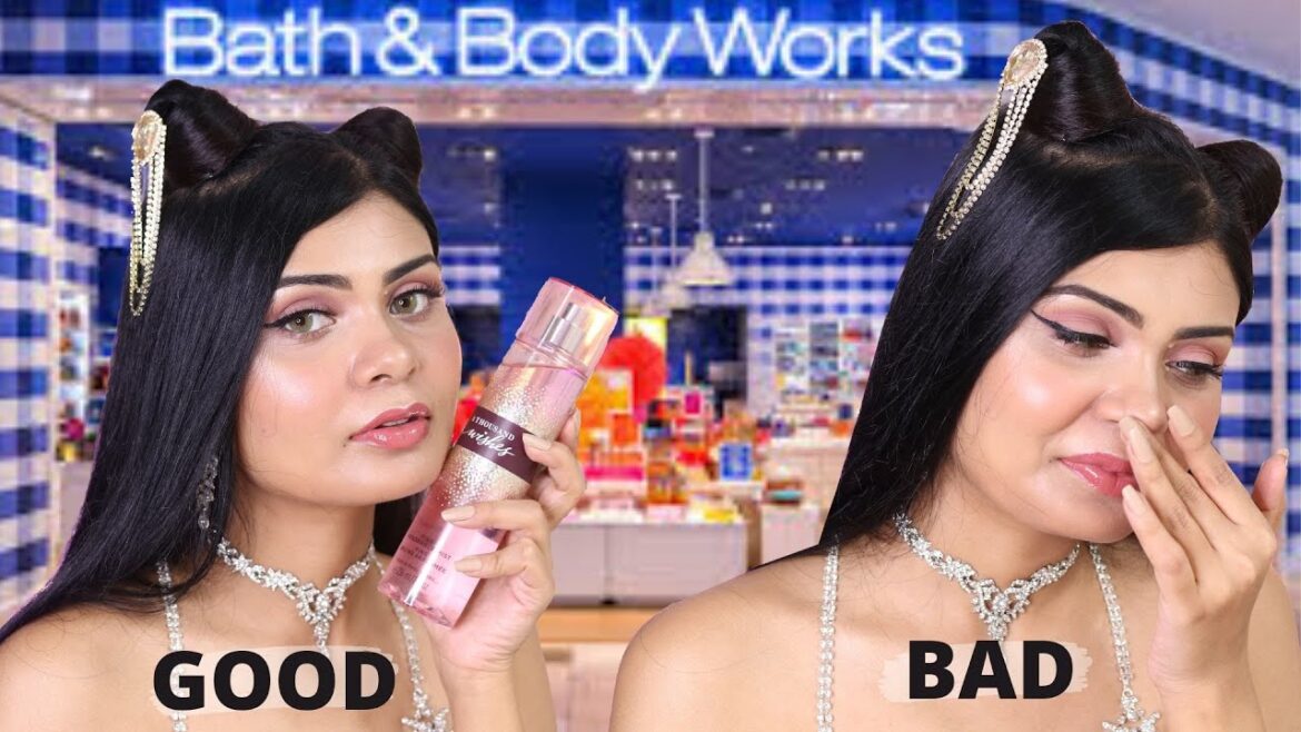 I tried Bath and Body Works -Thousand wishes, Cherry blossoms, In the stars