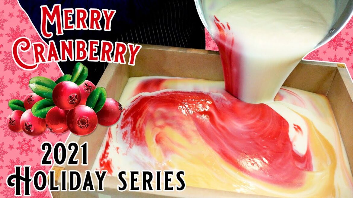 Merry Cranberry Soapmaking | Holiday Series 2021 | MO River Soap