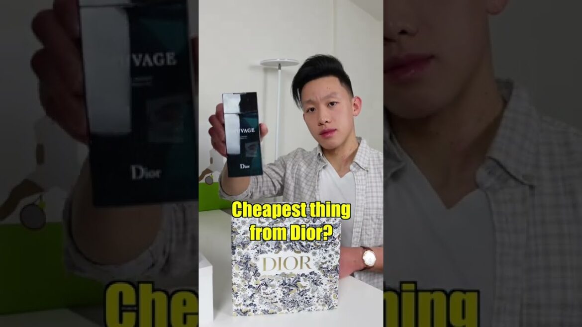 Cheapest thing at DIOR?! Dior Sauvage Body Wash #shorts