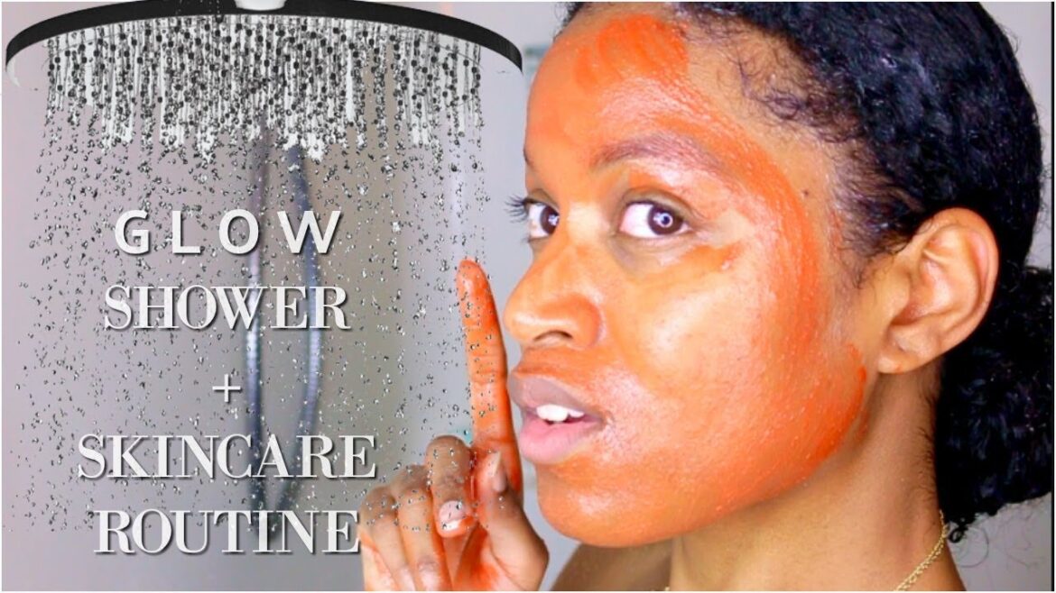My FULL Shower + Skincare Routine For Super Glowy + Clear Skin!|NON TOXIC & ALL NATURAL