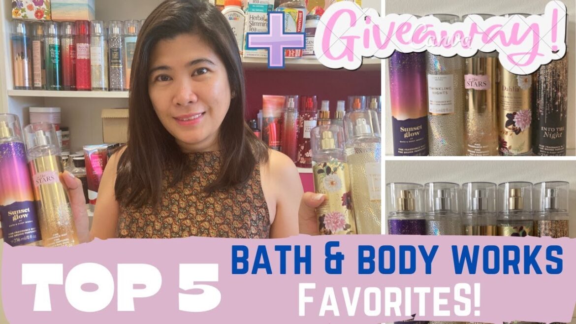 My TOP 5 Bath & Body Works Scents | Laiya Buy And Save