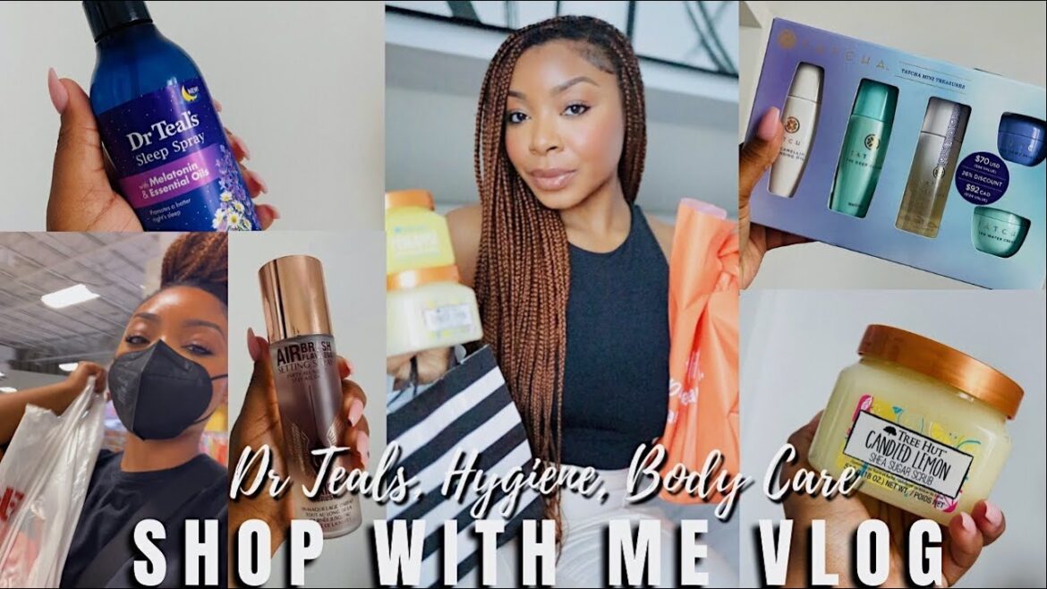 *NEW* WALMART SHOP WITH ME VLOG! TJ MAXX, SEPHORA | PERFUME & TREE HUT SCRUBS, DR TEALS, MAKEUP