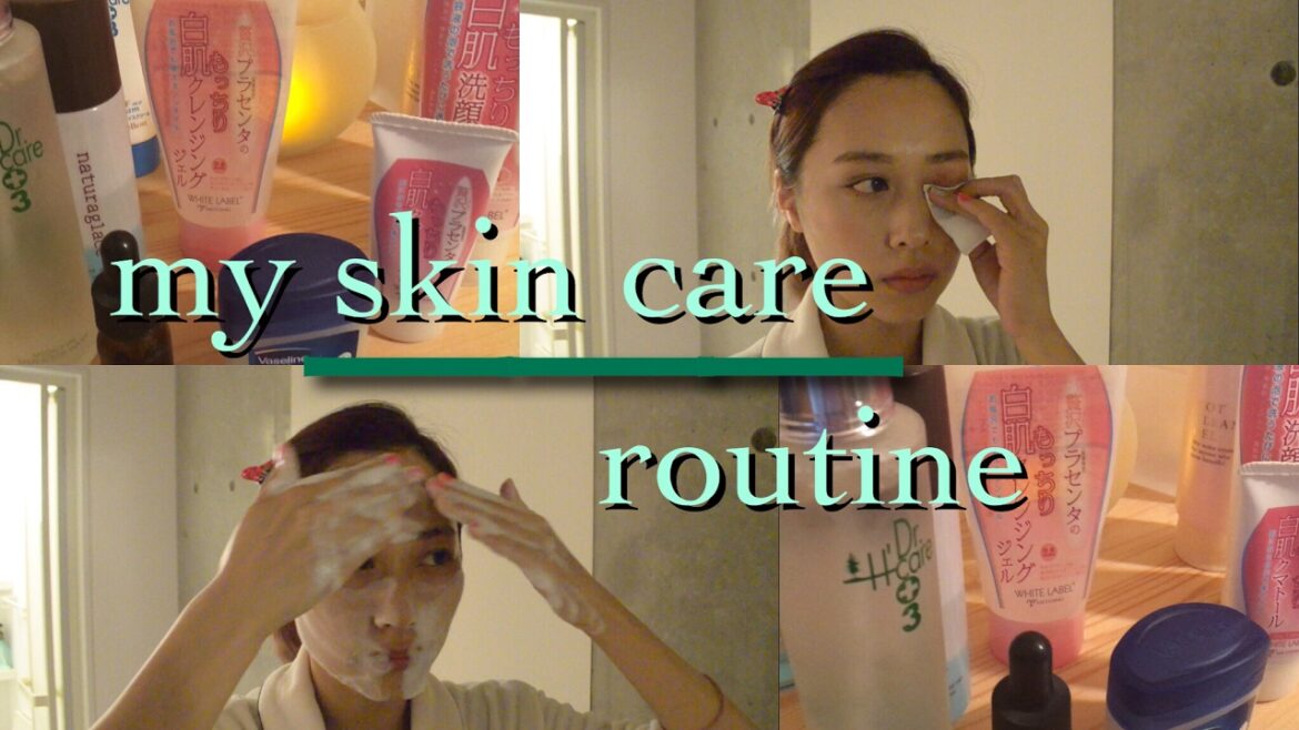 my skin care routine/スキンケアルーティーン/yurika my skin care routine/スキンケアルーティーン/yurika