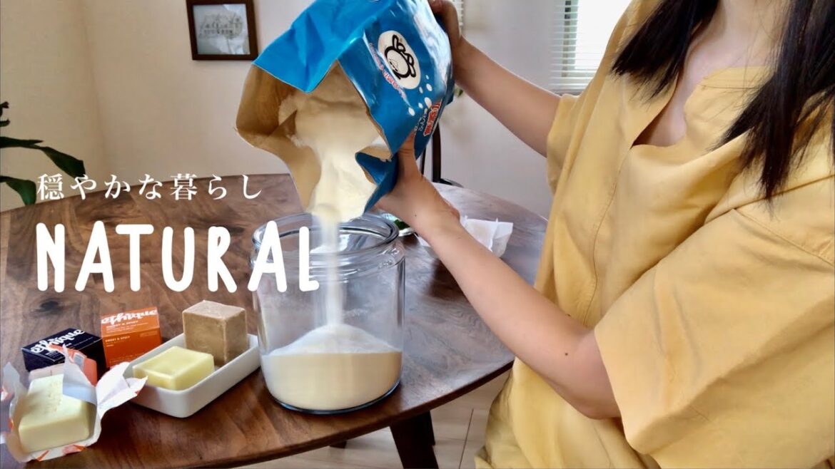 【エコアイテム】優しい固形石鹸はじめました／昔ながらの洗濯洗剤のご紹介、休日のポトフ