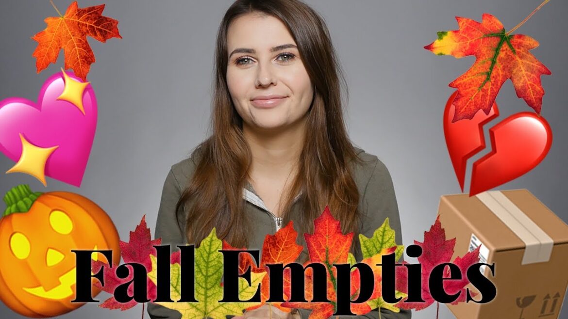 Fall Empties (Cruelty Free & Vegan!) - Logical Harmony