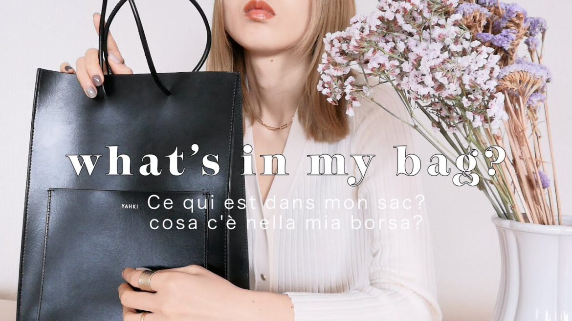 【カバンの中身】37歳 春に向けて整理したバッグの中身を紹介|What's in my bag? 【カバンの中身】37歳 春に向けて整理したバッグの中身を紹介|What's in my bag?