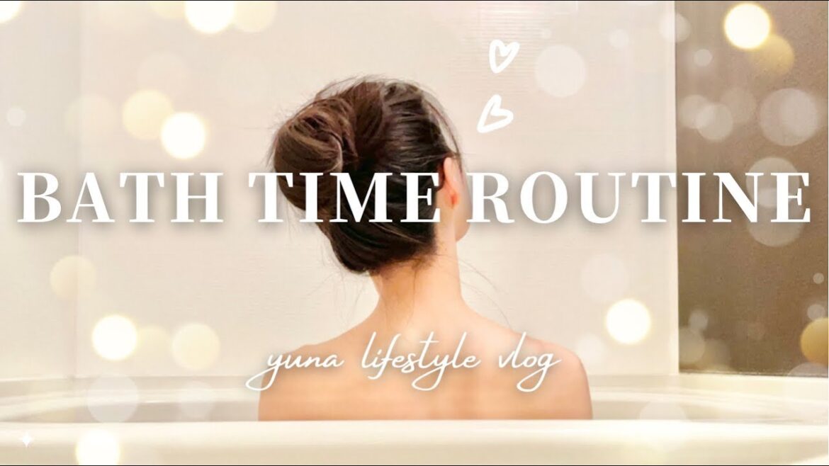 【Bathtime Routine】OLのバスタイムルーティン🌙お風呂美容グッズ紹介 [night routine]
