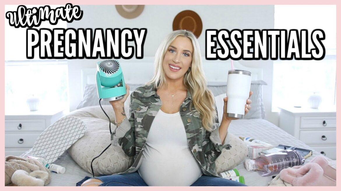 PREGNANCY ESSENTIALS! MUST HAVES FOR EVERY TRIMESTER | OLIVIA ZAPO