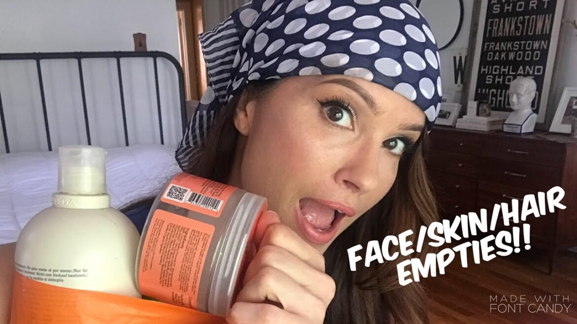 Product Empties Part 1!! Face/Skin/Hair Products - All Cruelty Free!