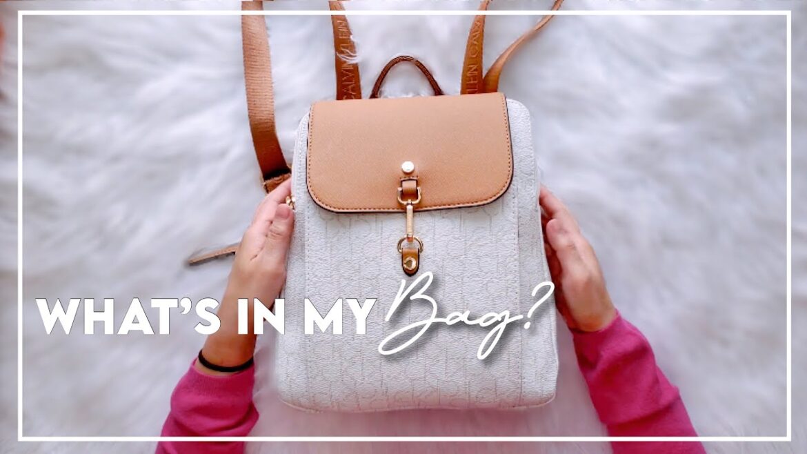 WHAT’S IN MY BAG WHAT’S IN MY BAG