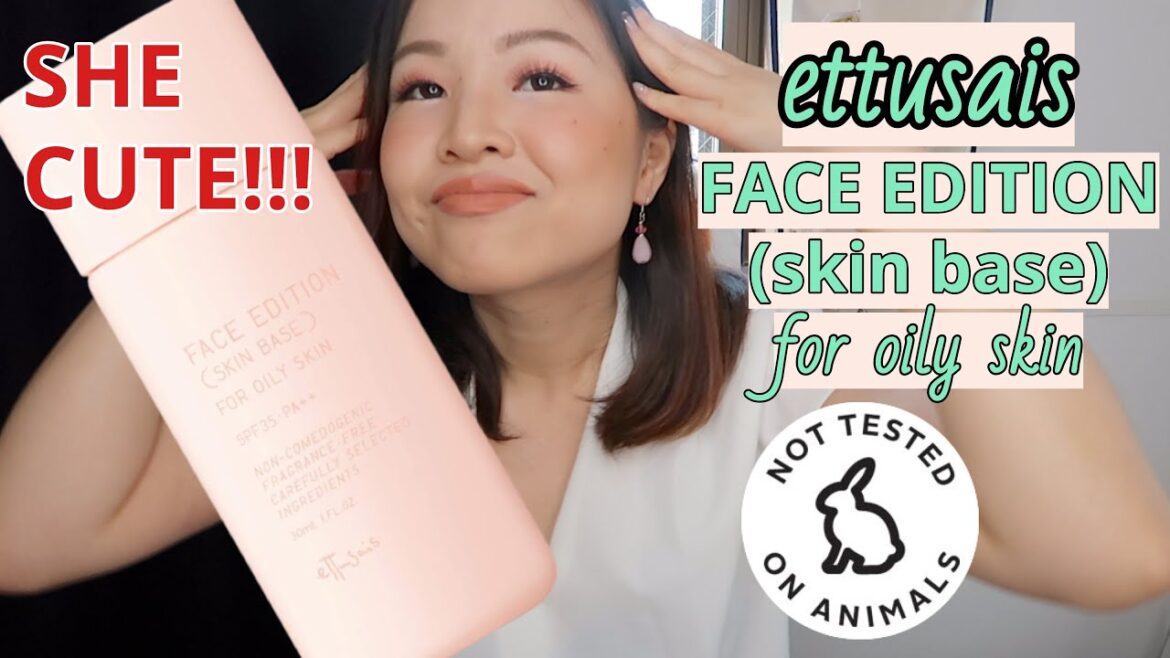 ettusais エテュセ | skin base for oily skin 8 hour wear test review