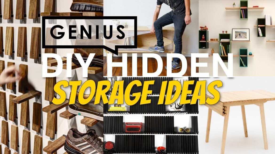 20 Smart DIY Hidden Storage Ideas that Keep Clutter in Check 20 Smart DIY Hidden Storage Ideas that Keep Clutter in Check