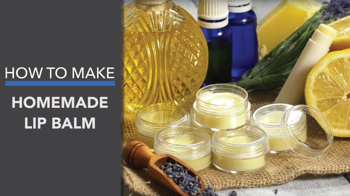 DIY Lip Balm ... 3 Ways! (Pomegranate, Lavender Mint & Lavender Lemon)