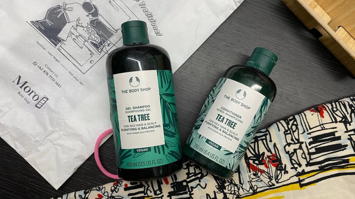 The Body Shop Tea Tree Purifying & Balancing Shampoo and Conditioner