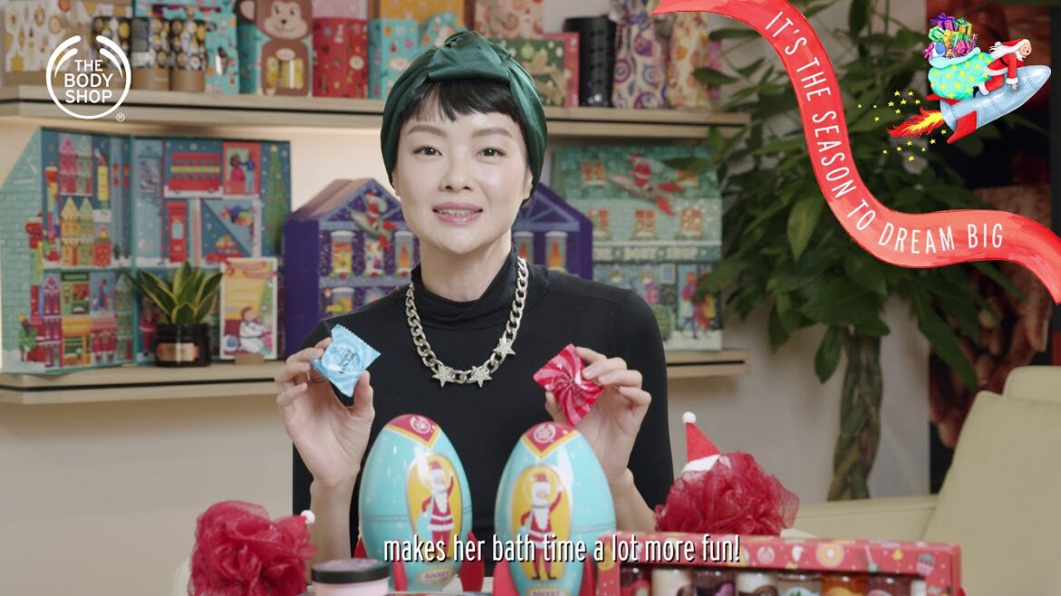 The Body Shop Rocket Gift Unboxing with Sheila Sim!