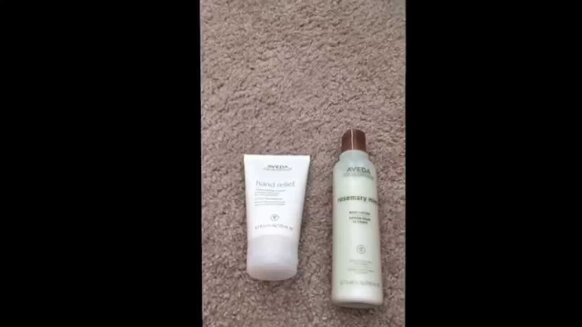 Aveda body lotion and hand cream review!!!