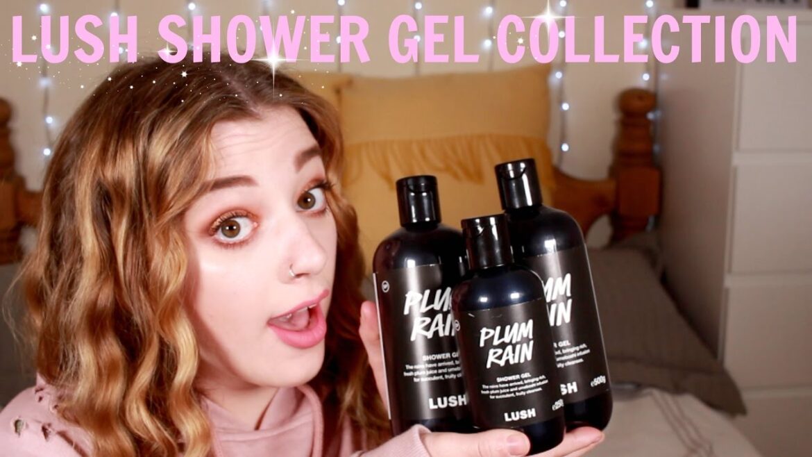 MY LUSH COLLECTION • SHOWER GELS • Melody Collis MY LUSH COLLECTION • SHOWER GELS • Melody Collis