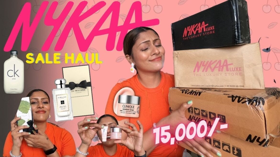 NYKAA SALE HAUL worth 15000/- My first LUXURY PURCHASE + Everyday USEFUL products | Forum Shah