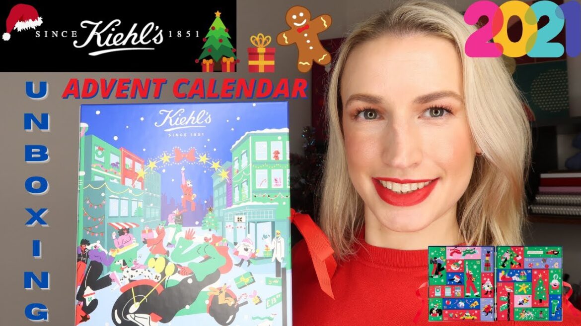 KIEHLS ADVENT CALENDAR UNBOXING 2021 KIEHLS ADVENT CALENDAR UNBOXING 2021