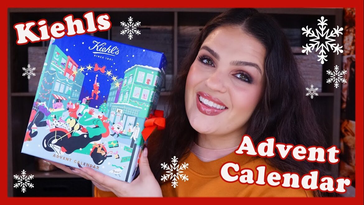 Kiehls 2021 ADVENT CALENDAR Unboxing