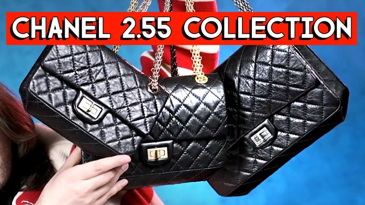 My entire CHANEL 2.55 bag collection