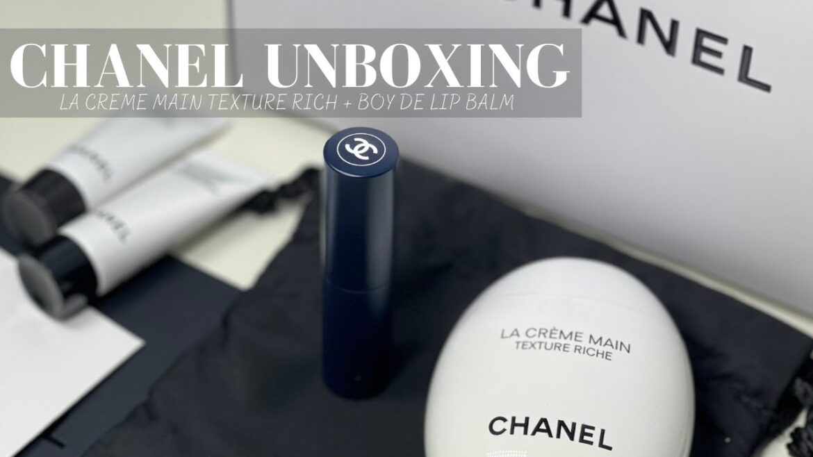 CHANEL UNBOXING 2021 LA CREME MAIN(HAND CREAM)REVIEW + BOY DE CHANEL LIP BALM FIRST IMPRESSIONS CHANEL UNBOXING 2021 LA CREME MAIN(HAND CREAM)REVIEW + BOY DE CHANEL LIP BALM FIRST IMPRESSIONS