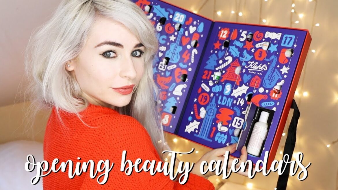 OPENING BEAUTY ADVENT CALENDARS - KIEHLS, ASOS, L'OCCITANE | Part One