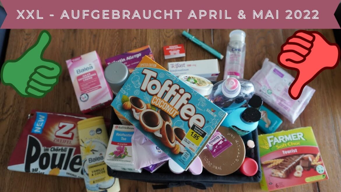 Aufgebraucht April & Mai 2022 ♻️ ♻️ | Miss Turkish Delight