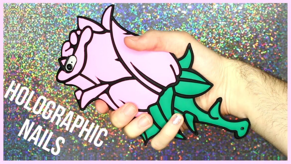 HOLOGRAPHIC NAILS | Manicure express + Glitter HOLOGRAPHIC NAILS | Manicure express + Glitter