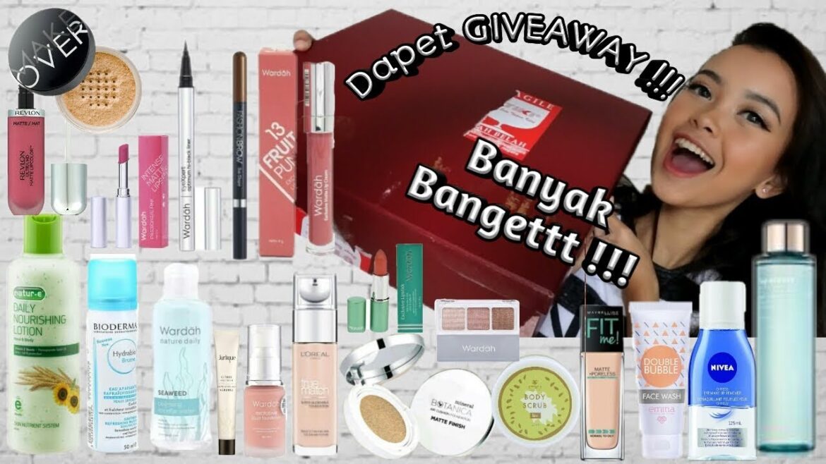 Beauty Haul ! Pertama kali dapet GIVEAWAY + Chit Chat !!! Beauty Haul ! Pertama kali dapet GIVEAWAY + Chit Chat !!!