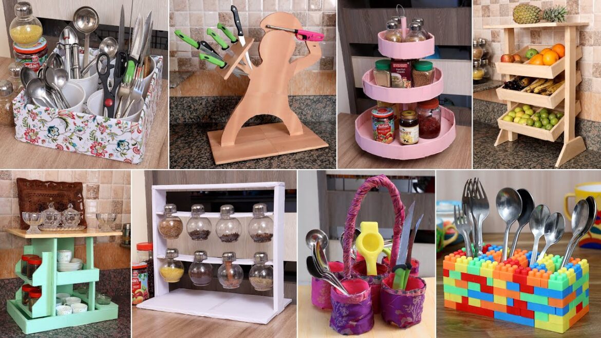 13 Smart Kitchen Storage Hacks | DIY Organization Ideas