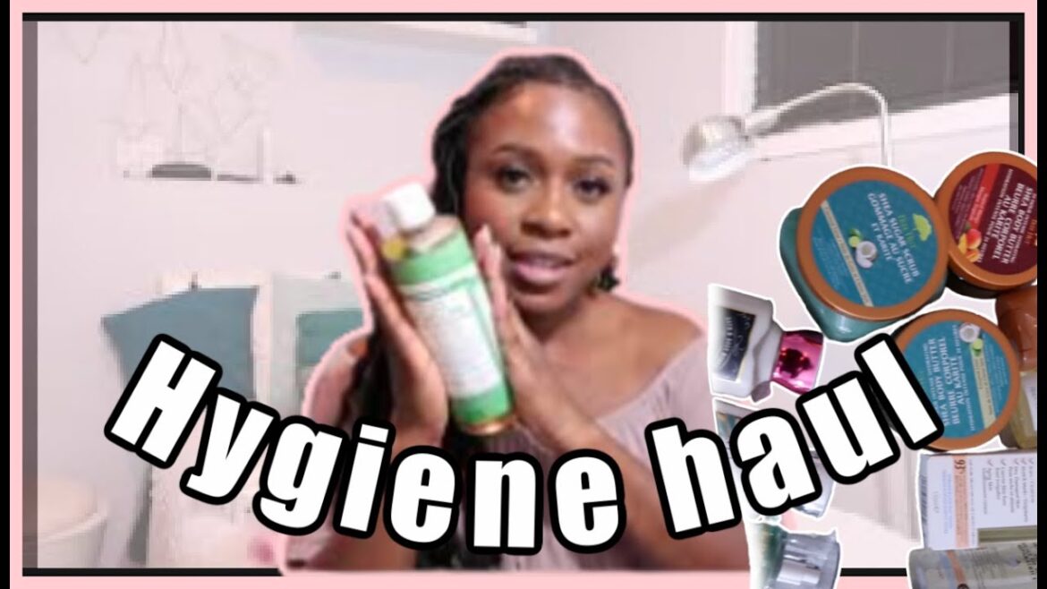 HYGIENE ROUTINE/HYGIENE HAUL 2020🛍|| ft. Dr Bronner's, Tree Hut etc.| SimplyChychy #hygiene2020
