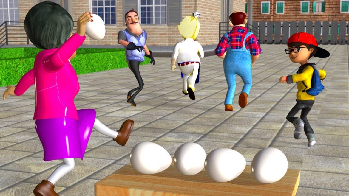 ゲームを高速化するScaryTeacher3DとIceScream-最高のトロールミスTコフィンダンスコンピレーション