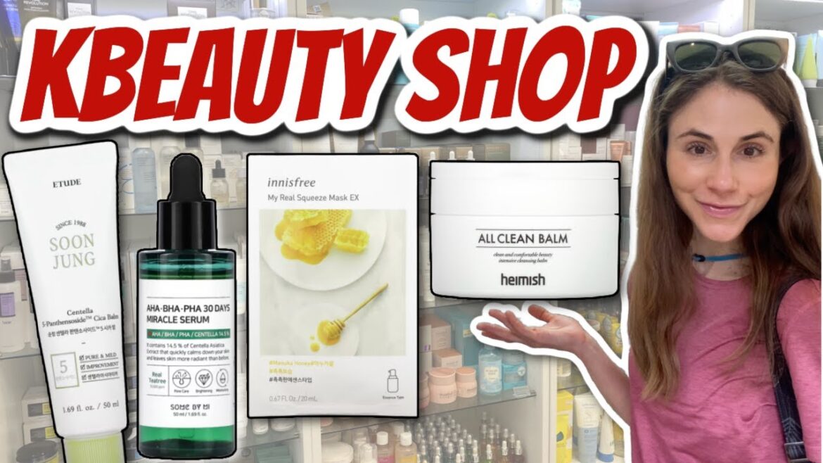 Vlog：韓国のスキンケアストアでのショッピング🛍皮膚科医@Dr Dray