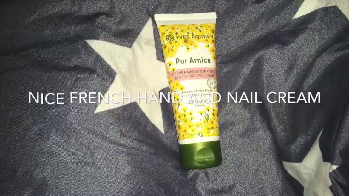 Yves Rocher крем для рук и ногтей pur arnica обзорYves Rocher hand and nail cream pur arnica review