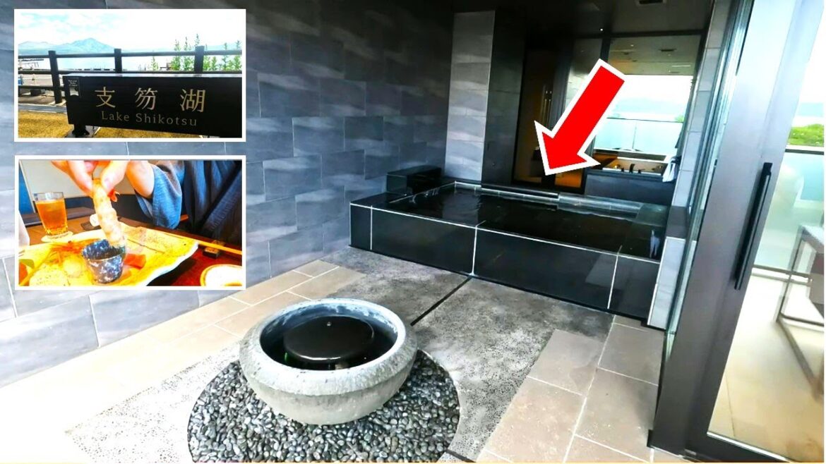 【18.7万円】北海道の最高級温泉旅館「しこつ湖 鶴雅別荘 碧の座」宿泊記｜オールインクルーシブで全室100平米以上の宿