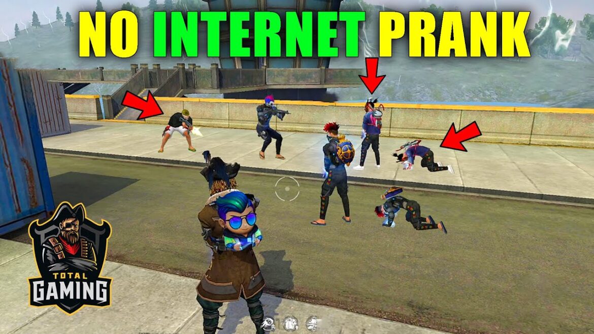 これまでで最大のインターネットいたずらはありませんAJJUBHAI＆amp; AMITBHAI-GARENA FREE FIRE
