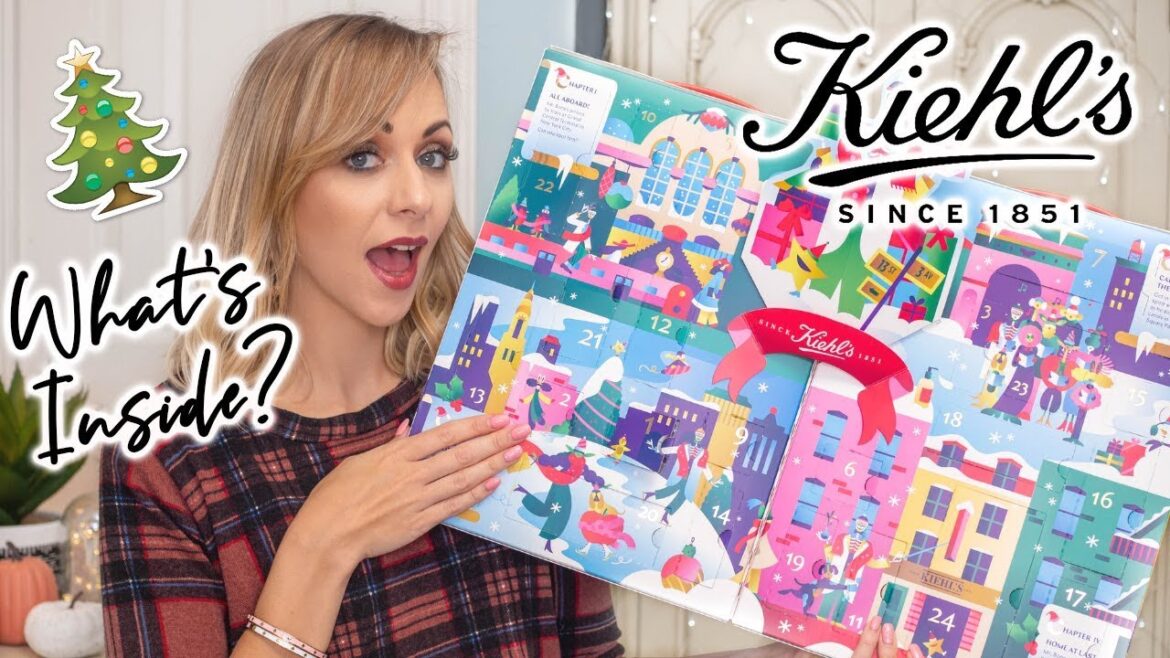KIEHL'S ADVENT CALENDAR UNBOXING 2019 AND REVIEW! LADY WRITES