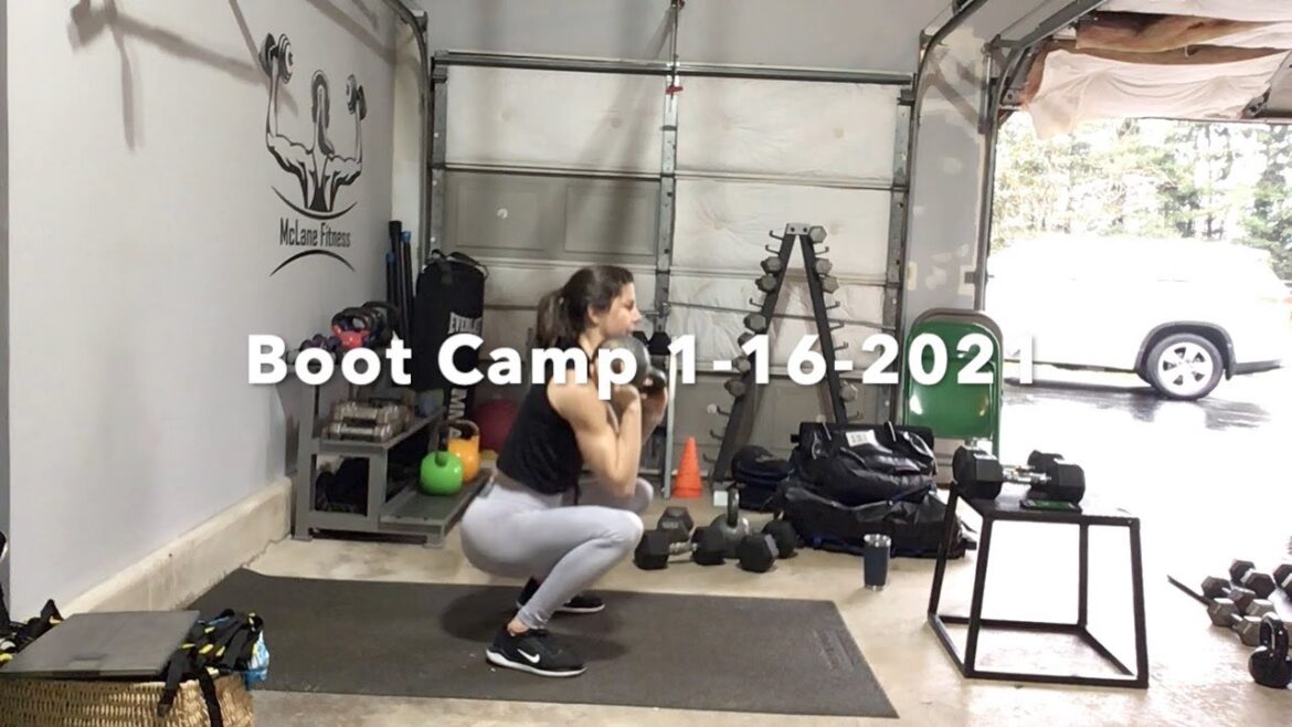 Boot Camp 1-16-2021#withme Superset AMRAPs and Pyramid HIIT