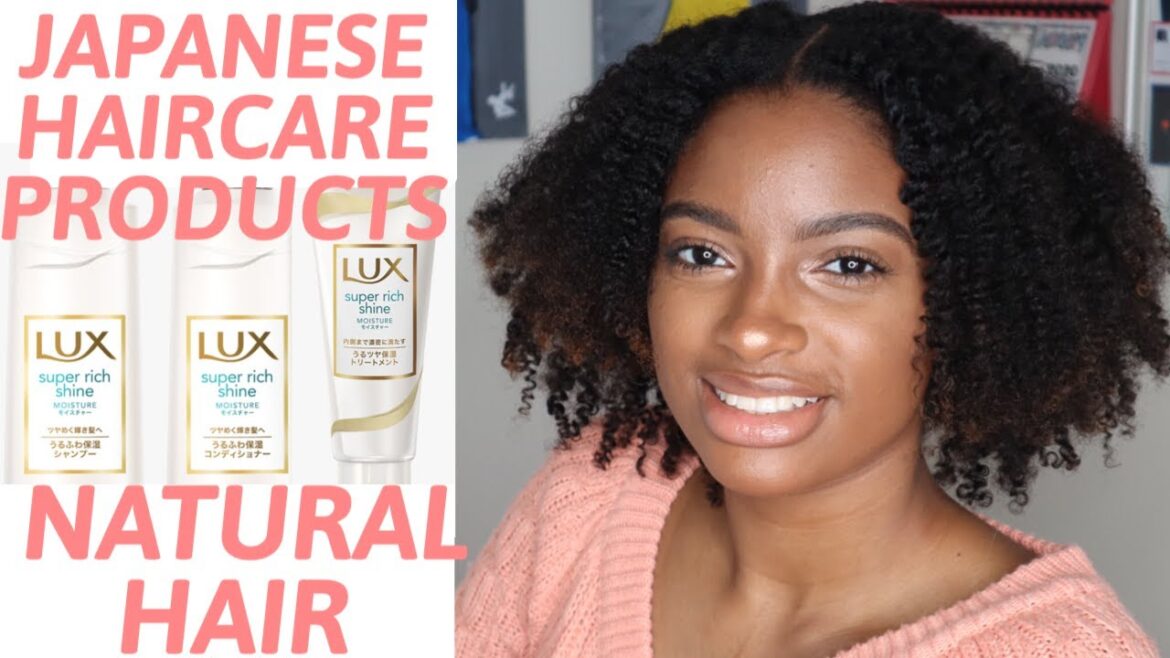 私の自然な髪にLUX(日本のブランド)を使用する 私の自然な髪にLUX(日本のブランド)を使用する