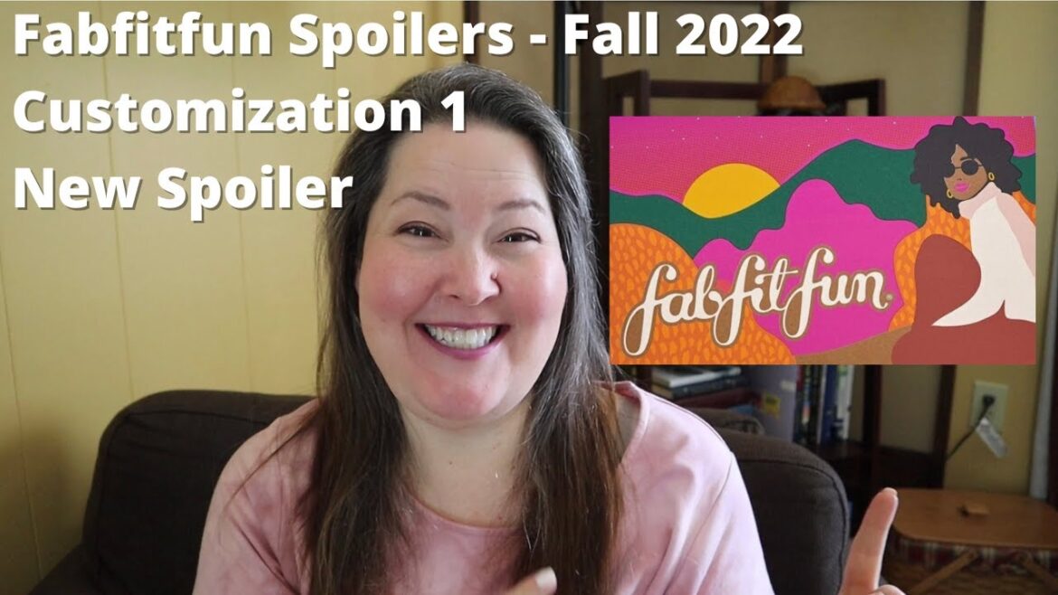 Fabfitfun2022年秋カスタマイズ1スポイラー/新しいスポイラー
